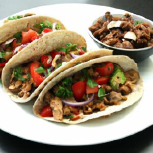 Wholesome Turkey & Black Bean Tacos in Nutty Whole-Grain Wraps