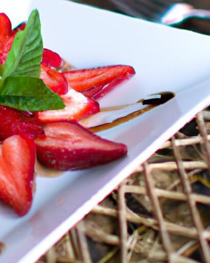 Strawberries & Balsamic Vinegar: A Perfect Flavor Pairing