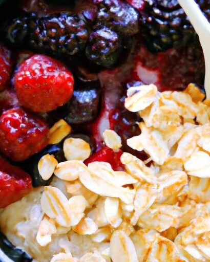 Berry Crumble Delight: Perfectly Crisp Oat Topping Recipe