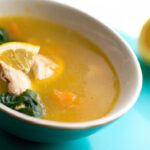 Brighten Your Day with Zesty Lemon Chicken Soup & Spinach