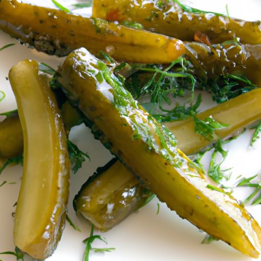 Dill Pickle ⁤Spears: ​Crunchy Zest⁣ in Every ⁢Tangy Bite
