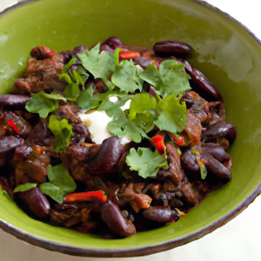 Hearty Lean Beef Chili with Black Beans-Naturally Salt-Free