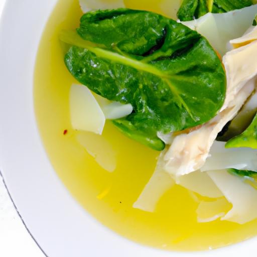Brighten Your Day with Zesty Lemon Chicken Soup & Spinach