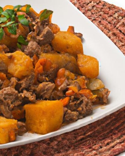 Hearty Ground Beef & Sweet Potato Hash: A Flavorful Twist