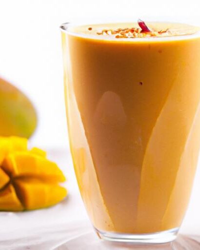 Tropical Zing: Exploring the Benefits of Mango-Ginger Smoothies