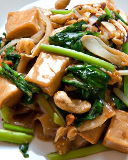 Easy Pad See Ew with Tofu: A Flavorful Thai Classic Made Simple