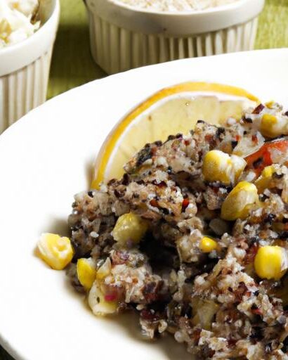 Nutritious Delight: Quinoa with Black Beans and Corn Recipe