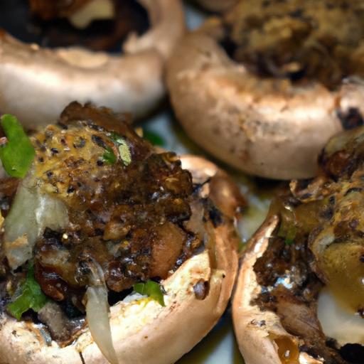 Hearty Vegan Stuffed Portobello Mushrooms: Flavorful & Nutritious