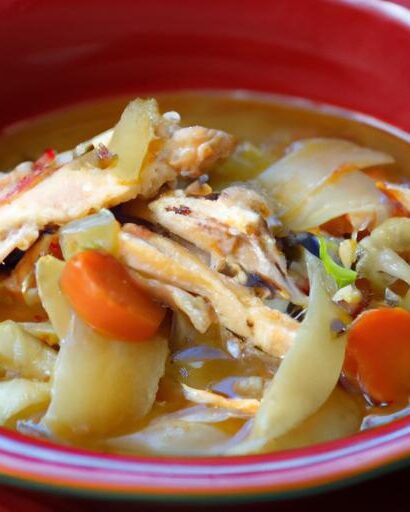 Comfort in a Bowl: Rotisserie Chicken Noodle Soup Delight