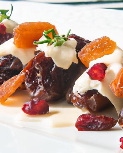 Sweet Meets Savory: Dates Stuffed with Goat Cheese & Almonds