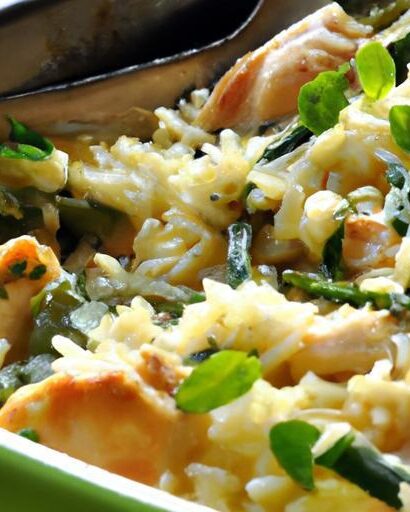 One-Pot Wonder: Easy Chicken and Rice Casserole Recipe