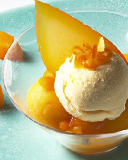 Tropical Bliss: The Refreshing Magic of Mango Passionfruit Sorbet