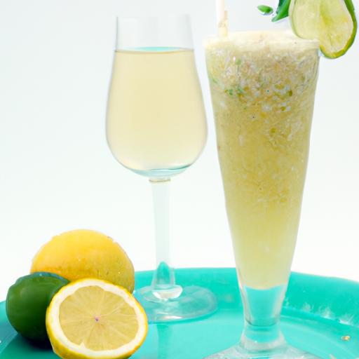 Refreshing Brazilian Lemonade with Creamy Condensed Milk