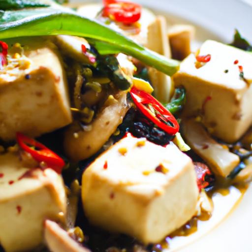 Fiery basil Bliss: Mastering Stir-Fried Tofu Delight