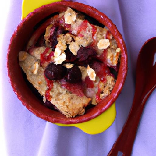 Delightful Berry Crumble with Crunchy Oat Topping Recipe