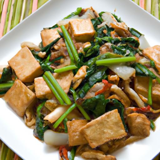 Easy Pad See Ew with Tofu:‌ A Flavorful⁢ Thai⁣ Classic Made Simple