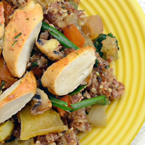 Flavor-Packed One-Pot Chicken & Quinoa Veggie Delight