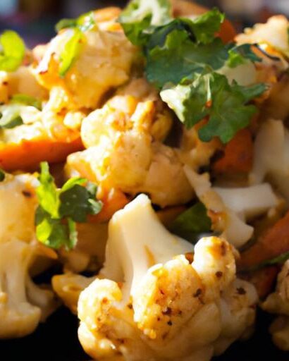 Gobi Masala Magic: Cauliflower in Aromatic Spiced Gravy