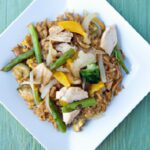 Savor the Zesty Flavors of Green Curry Chicken Fried Rice