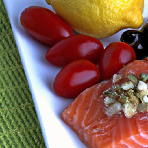 Mediterranean Salmon Delight: Olives & Cherry Tomatoes Magic