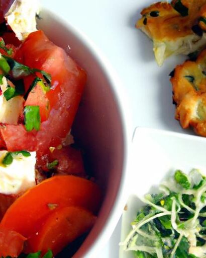 Flavorful Savory Cottage Cheese Bowl with Fresh Herbs & Tomatoes