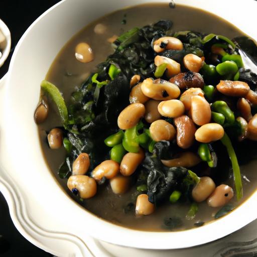 Soulful Comfort: Black-Eyed Pea and Collard Green Soup Recipe