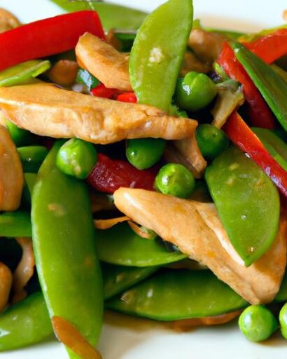 Quick & Fresh: 15-Minute Chicken and Snap Pea Stir-Fry