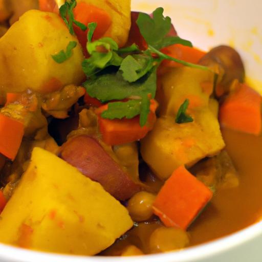 Hearty African Peanut & Sweet Potato Stew: A Flavor Journey