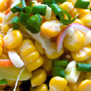 Discover Thai Corn Salad with Savory Salted Egg Twist