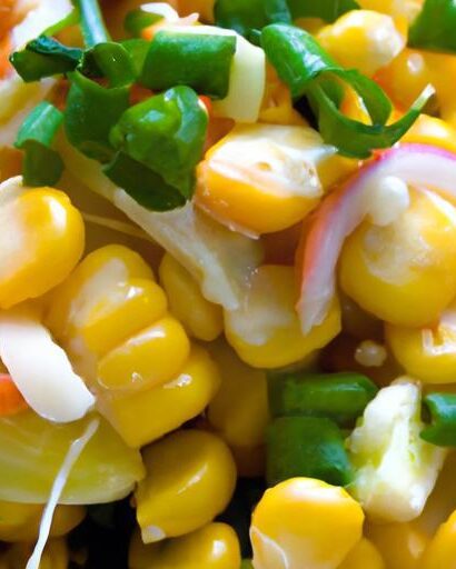 Discover Thai Corn Salad with Savory Salted Egg Twist