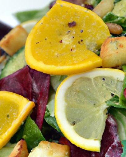 Bright Bites: Italian Chopped Salad with Zesty Lemon Vinaigrette