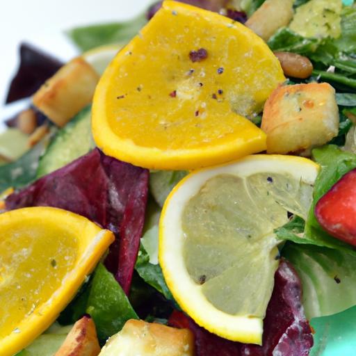 Bright Bites: Italian Chopped Salad with Zesty Lemon Vinaigrette