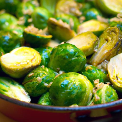 Sizzling Garlic Butter Brussels Sprouts Skillet Delight