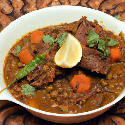 Hyderabadi Mutton Dalcha: A Rich Lentil and Meat Stew Delight