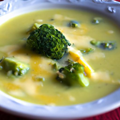 Velvety Vegan Broccoli & “Cheese” Soup: A Creamy Delight