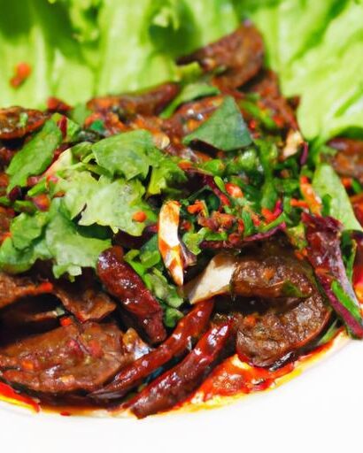 Savor Spicy Jaew Sauce with Irresistible Grilled Chicken Livers