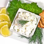 Zesty Whipped Feta Dip with Lemon & Fresh Herbs Delight