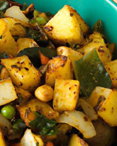 Golden Potato Delight: Crafting the Perfect Veggie Curry