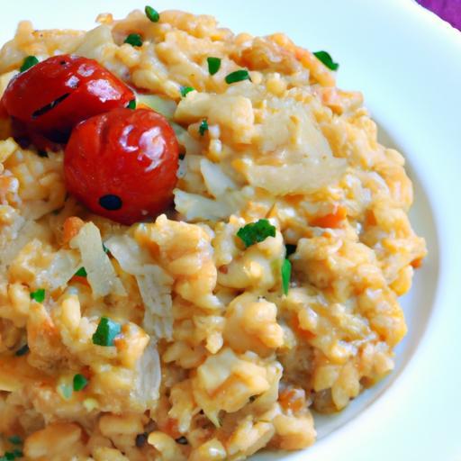 Indulge in Creamy Vegan Tomato Risotto with Arborio Rice