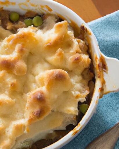 Hearty Ground Turkey Shepherd’s Pie with Wholesome Cauliflower Crust