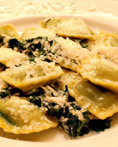 Crafting Homemade Spinach & Ricotta Ravioli from Scratch