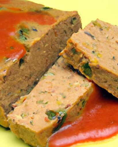Hearty Vegan “Meatloaf” with a Sweet and Savory Glaze