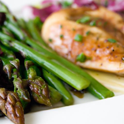 Savor the Flavor: Balsamic Glazed Chicken with Asparagus