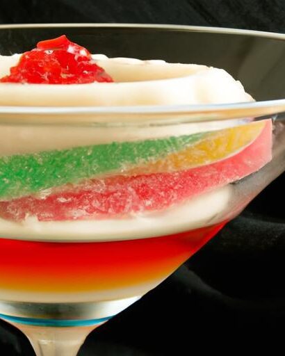 Delight in Layers: Crafting the Perfect Jello and Cream Treat