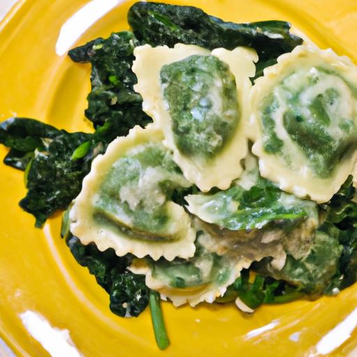 Crafting Homemade spinach & Ricotta Ravioli from Scratch