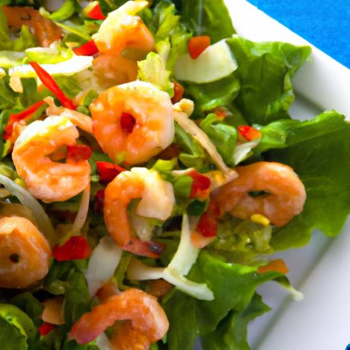 Fresh and ‌Easy Side Salad to Complement Hawaiian Garlic Shrimp