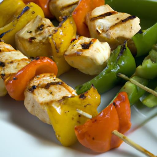 Savor the Flavor: Grilled ​Chicken Kebabs with Bell⁢ peppers