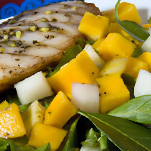 Spice‌ Up Dinner: Blackened Tilapia with Fresh Mango Salsa