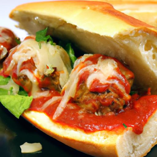 Savory Pre-Cooked Meatball Subs with Marinara & Provolone