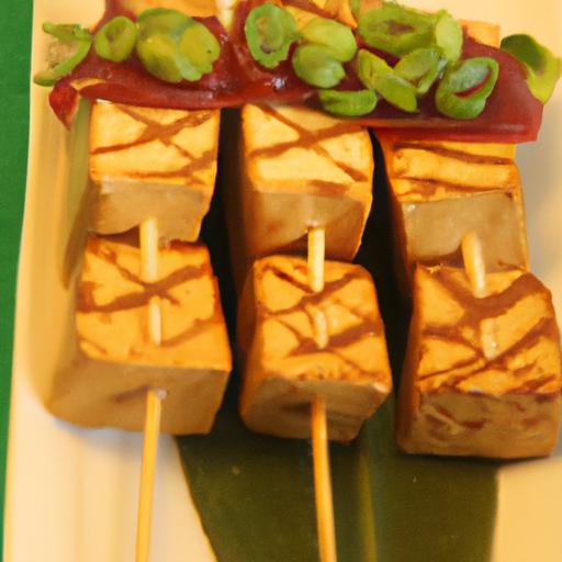 Savor the Flavor: Smoked Tofu & Veggie Skewers delight